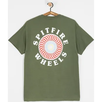 Pánské tričko Spitfire Og Cls Fl (military green/mt) M, zelená