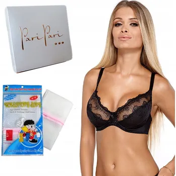 Podprsenka Paripari podprsenka nevyztužená černá velikost 85C