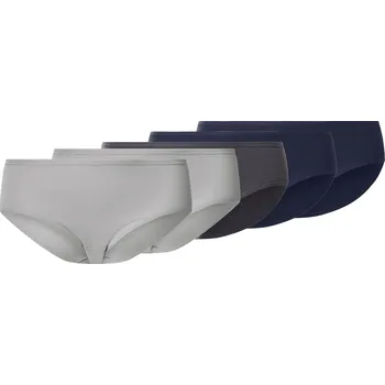 Kalhotky esmara® Dámské kalhotky XXL Hipster, 5 kusů (navy modrá / antracitová / světle šedá, 3XL(56/58))