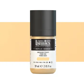 Vodová barva Akryl kvašová barva Liquitex - Unbleached Titanium