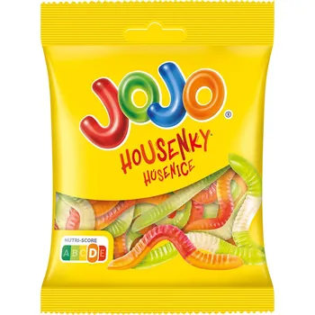 Cukrovinka JoJo Housenky 80g sáč 28ks (Kartonové balení : 28 ks)