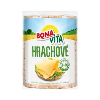 Trvanlivě pečivo Celozrnné hrachové chlebíčky s mořskou solí 100 g