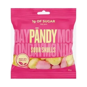 Bonbon Candy sour skulls