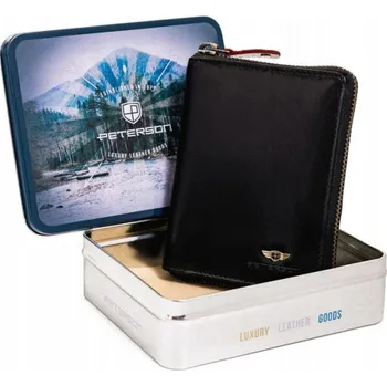 Peněženka Peněženka Peterson PTN 340.02 - černá + červená