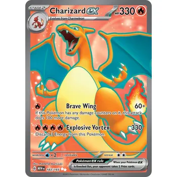 Karetní hra Charizard ex MEW 183/165
