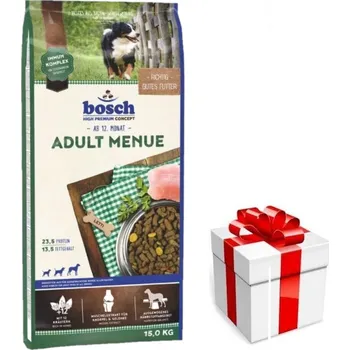 Krmivo pro psa Bosch Adult Menu 15kg + překvapení pro psa ZDARMA