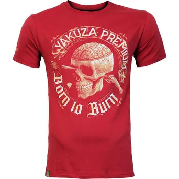 Pánské tričko Pánské tričko YAKUZA PREMIUM 4006 Barva: Červená, Velikost: XXL