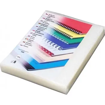 Vazač Desky Eurosupplies Futura A4 - 100 ks, čirá