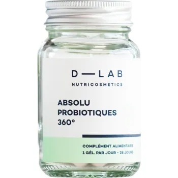 D-Lab Nutricosmetics Probiotika 360° pro rovnováhu střevní mikroflóry Absolu Probiotics 360°