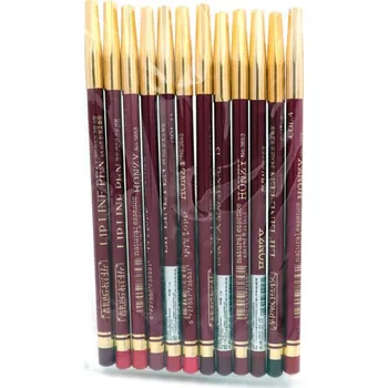 Tužka na rty Konturovací tužky na rty sada 12 barev