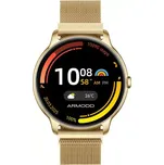 Armodd Slim Gold Metal+Silicone band 9165