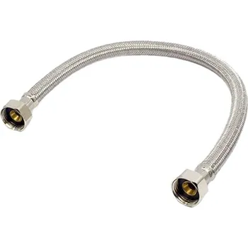 Vodovodní baterie Hadička flexibilní nerezová, 1/2" x 3/8", délka 30cm