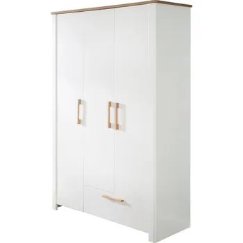 Nábytek Bílá dětská šatní skříň 139x200 cm Ava – Roba ID_1579216