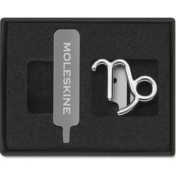 Diář Moleskine, Ozdoba na zápisník Moleskine zvěrokruh kozoroh stříbrná - Formadore