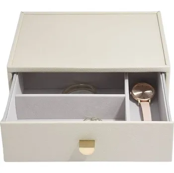 Šperkovnice Stackers, Krabička na šperky Stackers se zásuvkou classic větle béžová - Formadore