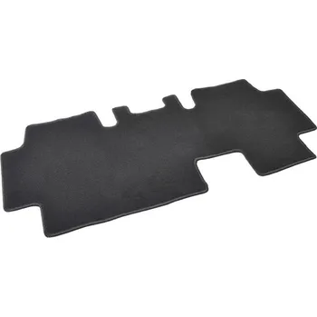 autokoberec Autokoberce textilní přesné černé / černé obšití - Volkswagen ID.Buzz (2022-) druhá řada sedadel 3-sedadla