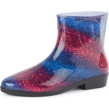 Dámské holínky Holínky dámské krátké PVC gumové holínky dámské gumáky LA-ZT Vícebarevné 39