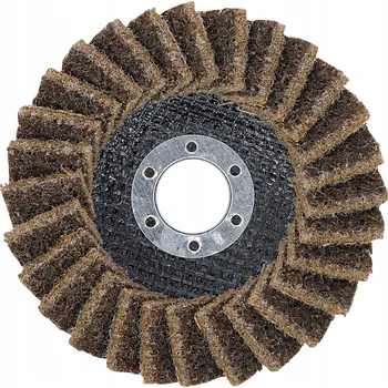 Brusný kotouč Lamelový brusný kotouč z netkané textilie Ø 115 mm, zrnitost 80, BGS 74471