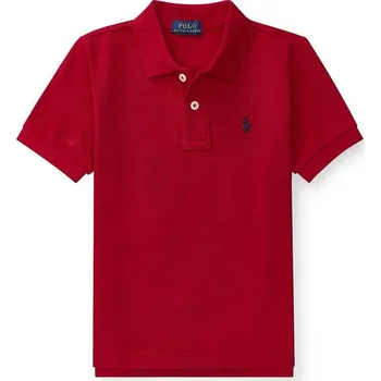 Chlapecké tričko Polo Ralph Lauren - Dětské polo tričko 110-128 cm 322603252009 červená 33X, vel. 110
