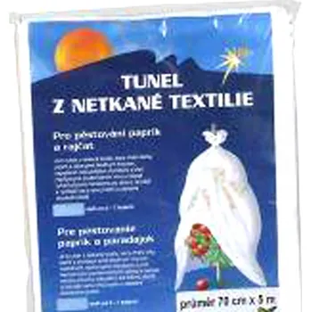 Mulčovací textilie NEOTEX TUNEL Z BÍLÉ NETKANÉ TEXTILIE 70 cm x 5 m