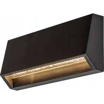 Venkovní osvětlení Venkovní nástěnné svítidlo Rabalux černé, integrovaný LED zdroj 0 W