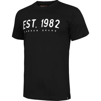 Pánské tričko PÁNSKÉ TRIČKO S KRÁTKÝM RUKÁVEM MÓDNÍ T-SHIRT MAGNUM ELLIB bk XL