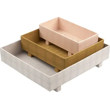 The Organic Company, Organizéry Gyo béžovo-růžové 3 ks - Formadore