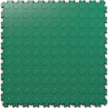 Dlažba PVC dlažba Mosolut Machine Industrial, 7mm, mince, zelená