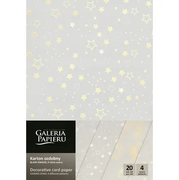 Papír Ozdobný papír A4 Galeria Papieru 200 g/m2, 20 listů