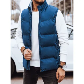 Pánská vesta Pánská prošívaná vesta TX4569 Barva: Nebeská, Velikost: XL