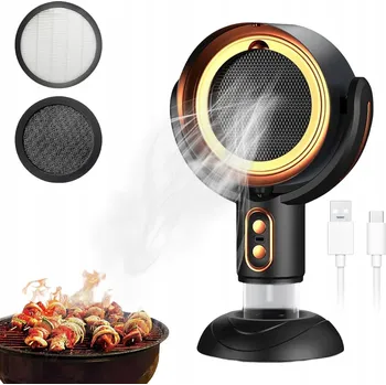 Digestoř MINI KUCHYŇSKÁ DIGESTOŘ S 2 RYCHLOSTMI PŘENOSNÁ DIGESTOŘ 2400mAh