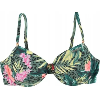 Dámské plavky Brunotti jednodílné plavky zelené barvy velikost 38C