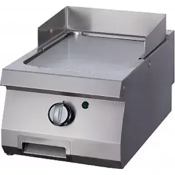 Kuchyňský gril Maxima Grilovací deska Heavy Duty Smooth - plynová - pro jednu jednotku - hloubka 70 cm | 09395016