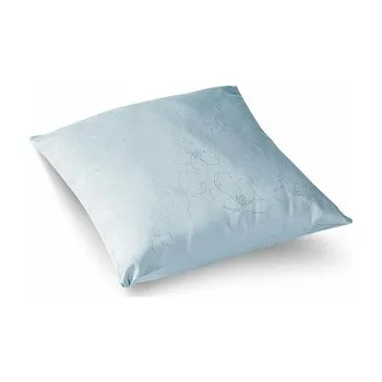 Povlečení Povlak na polštář damašek 40x40 cm Velké květy modré