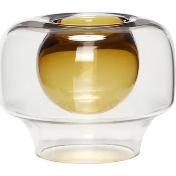 Váza Hübsch, Váza Hübsch s prohlubní jantarová - Formadore