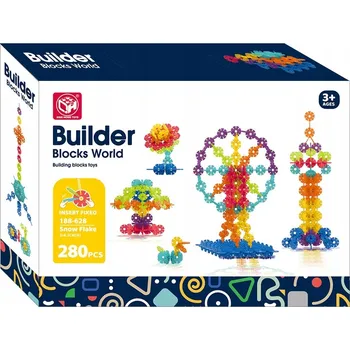 ostatní stavebnice PROSTOROVÉ STAVEBNICE 3D 2D KROUŽKY DISKY SKLÁDAČKA XXL 280 ks