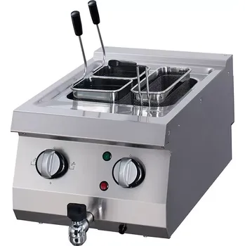 Kuchyňský gril Maxima Těžký hrnec na vaření těstovin - 1 x 20 l - elektrický - jednoplotýnkový - hloubka 70 cm | 09398100