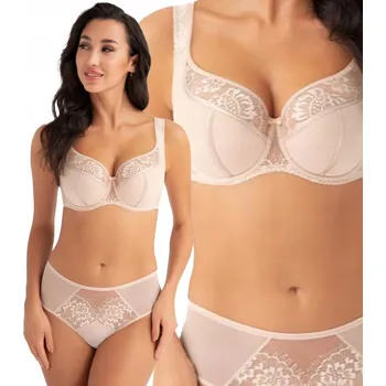 Dámské spodní prádlo Gorsenia podprsenka polovyztužená béžová velikost 75H