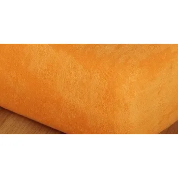 Bytový textil Prostěradlo froté dětská postýlka 70x160 cm pomeranč