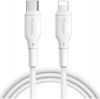 Datový kabel Kabel McDodo USB-C na Apple Lightning, 1,2 m, černý