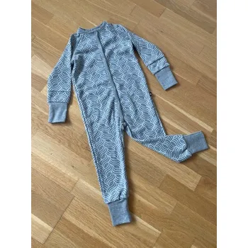 Kojenecký overall Rostoucí merino overal - vlny šedá, Duomamas Velikost: 0-6 měsíců