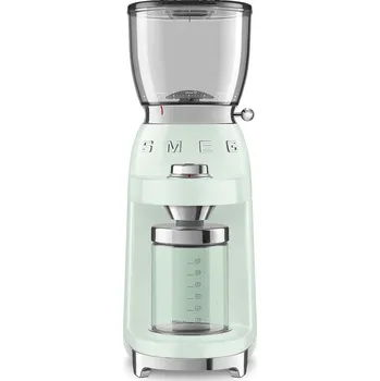 Mlýnek na kávu Smeg, Elektrický mlýnek na kávu 50's Style pastelově zelený - Formadore