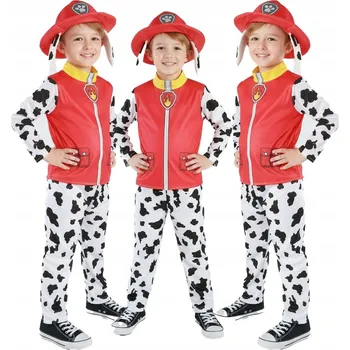 Karnevalový kostým HASIČ KOSTÝM MARSHALLA, KLOBOUKA, PŘESKOL 122 / 128, KOSTÝM, KARNEVALOVÝ PLES