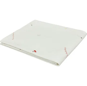 ubrus OYOY, Ubrus Birthday, 160 x 160 cm, bílý - Formadore