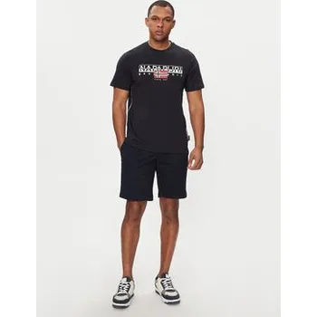 Pánské tričko Napapijri T-Shirt S-Aylmer NP0A4HTO Černá Regular Fit XS