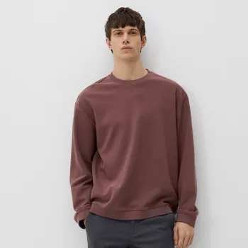 Reserved - Boxy tričko s dlouhým rukávem - světle fialová - 993HL-34M - 993HL-34M-XXL