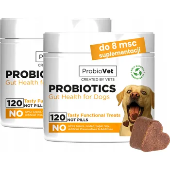 Probiotika pro psy ve formě pamlsků, doplněk stravy pro trávení - ProbioVet 240 ks