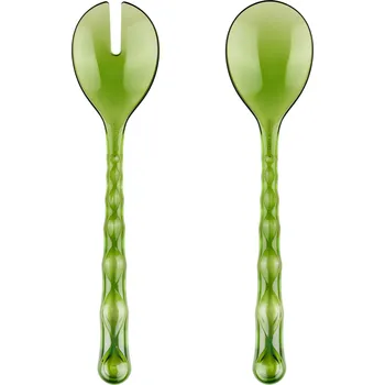 Příbor Guzzini, Salátové příbory Vanity zelené - Formadore