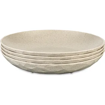 Talíř Koziol, Hluboké talíře Club Nature 22 cm pískové 4 ks - Formadore
