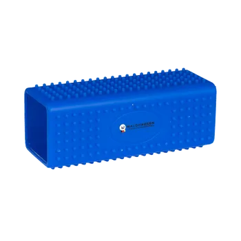 Čištění pro koně Odstranovac chlupu silikonovy 12x4-5x4-5cm Barva: Modrá